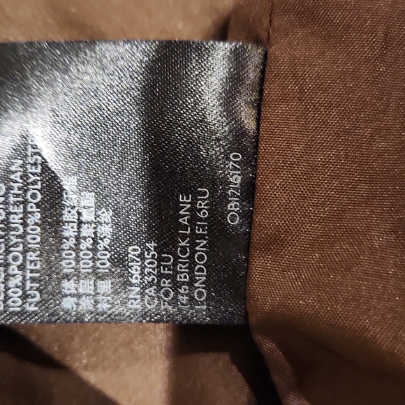 ❤ FREE PEOPLE MODERN FEMME VEGAN LEATHER MINI SKIRT, 6 - Picture 12 of 13